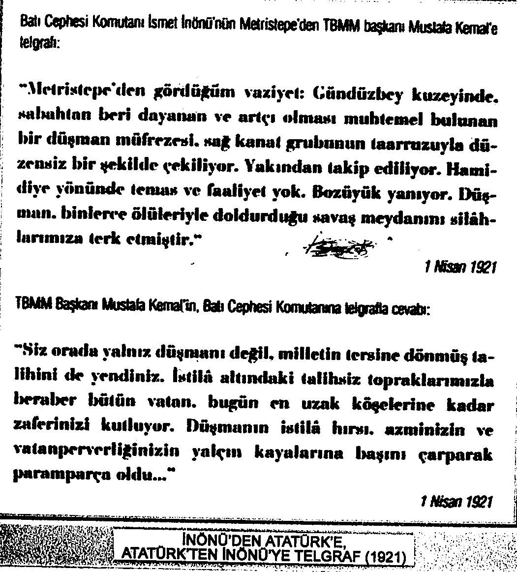 Atatürk Kronolojisi