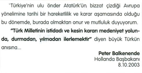 Peter  BALKENENDE - Hollanda Başbakanı