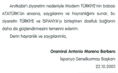 Antonio Moreno BARBERA - İspanya Genelkurmay Başkanı