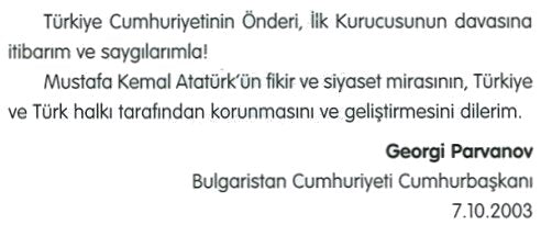 Georgi PARVANOV - Bulgaristan Cumhurbaşkanı