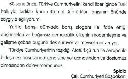 Spidla - Çek cumhuriyeti Başbakanı
